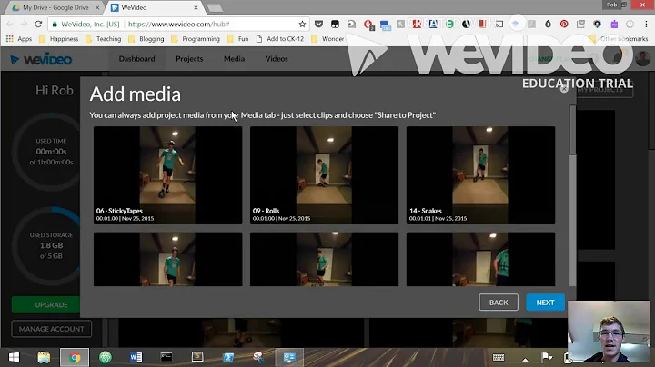 Intro to WeVideo: Opening and Adding Pictures