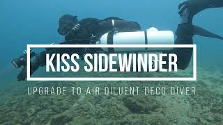 Kiss Sidewinder Courses w/ Yvonne Press - Upgrade from Air Diluent to Air Dil Decompression Croatia