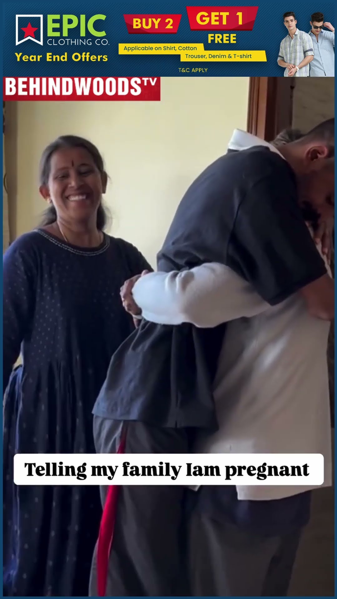 'அம்மா நீங்க பாட்டி ஆக  போறீங்க' ❤️ மகள் தந்த surprise-ல் உறைந்த போன மொத்த குடும்பம்