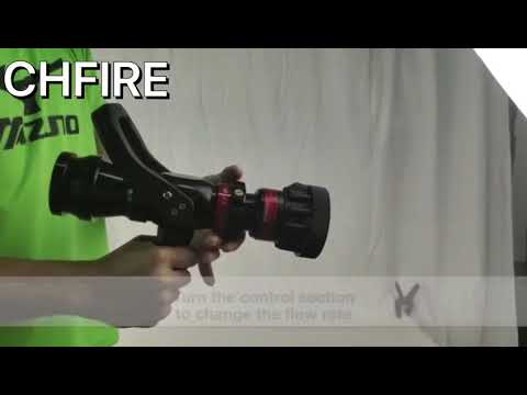 CHFIRE fire hose nozzle instruction video