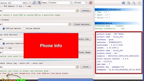 How To Flash HTC D820U A51_DTUL 4.4.4 By ir-key-crack