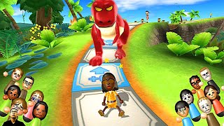 Wii Party Series Board Game Island - Guest E Vs Víctor Vs Alisha Vs Jackie Master Difficulty