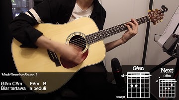 Biar - Bilal Indrajaya Guitar Cover Playing by [Musicdrawing]