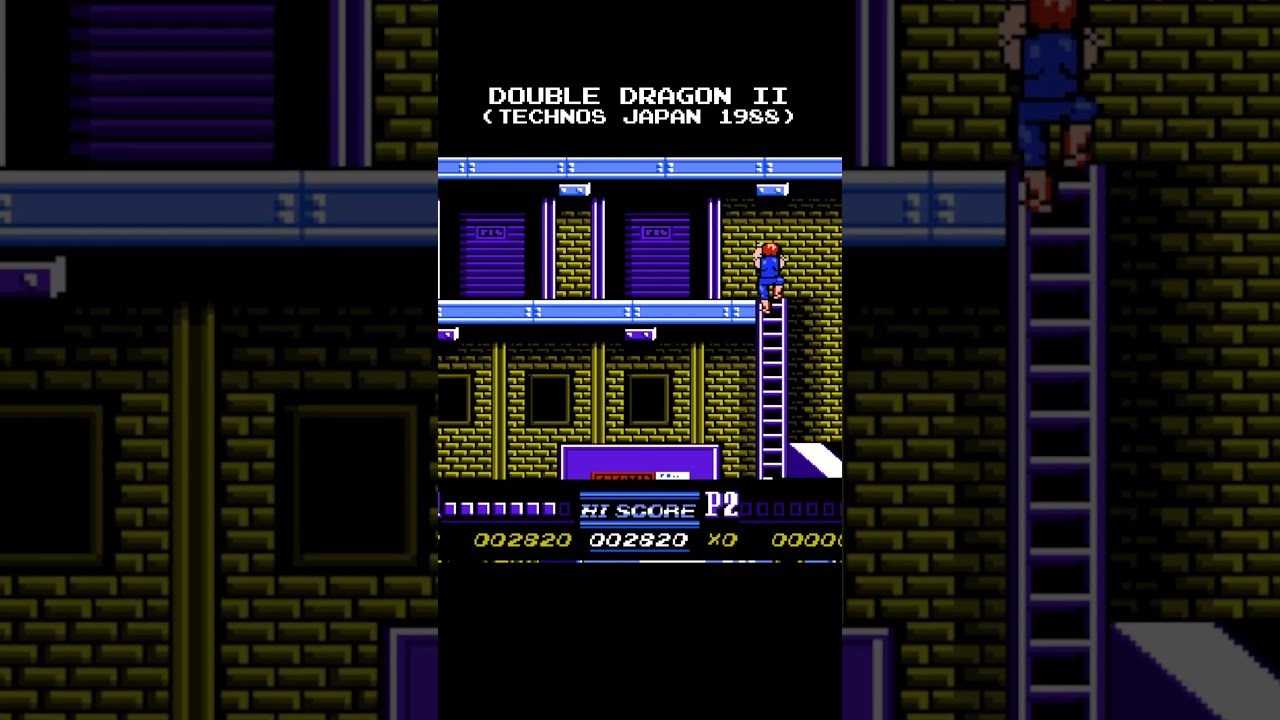 TAKESHI 2タイトル 118 Double Dragon II (Technos Japan 1988) #365Games