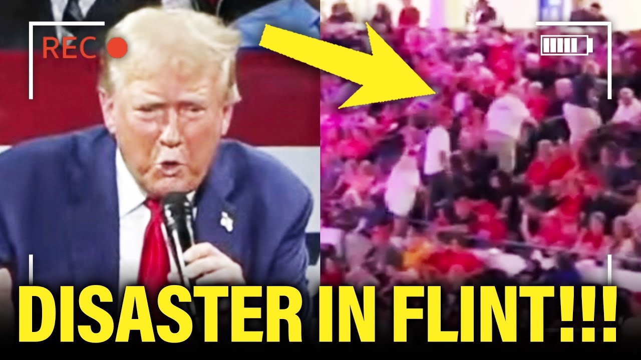 Trump HUMILIATED as People Leave HIS DISASTER MI Speech