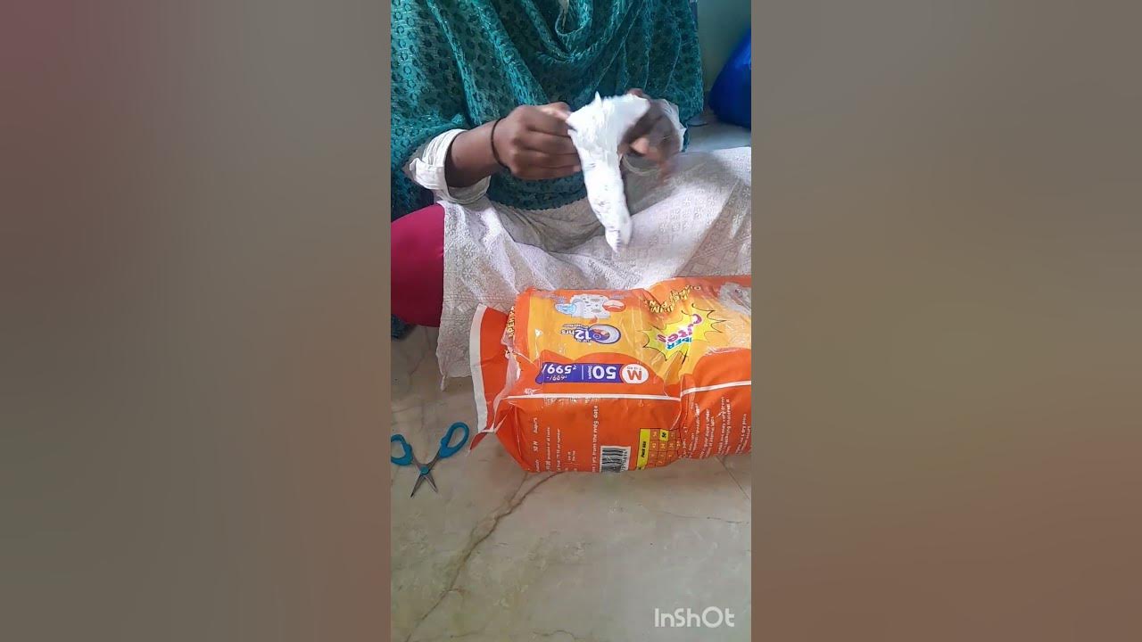 Super cute diaper review/flipcart groceries baby shorts YouTube