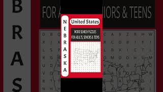 Nebraska Word Search Puzzle Book: The Ultimate Boredom Buster Book