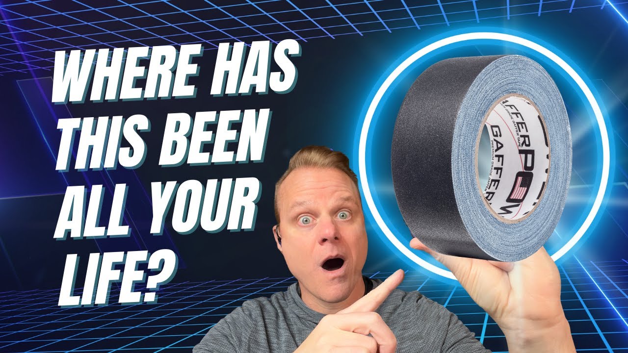 Real USA Professional Grade Gaffer Tape: The Ultimate Solution for Your Creator Needs