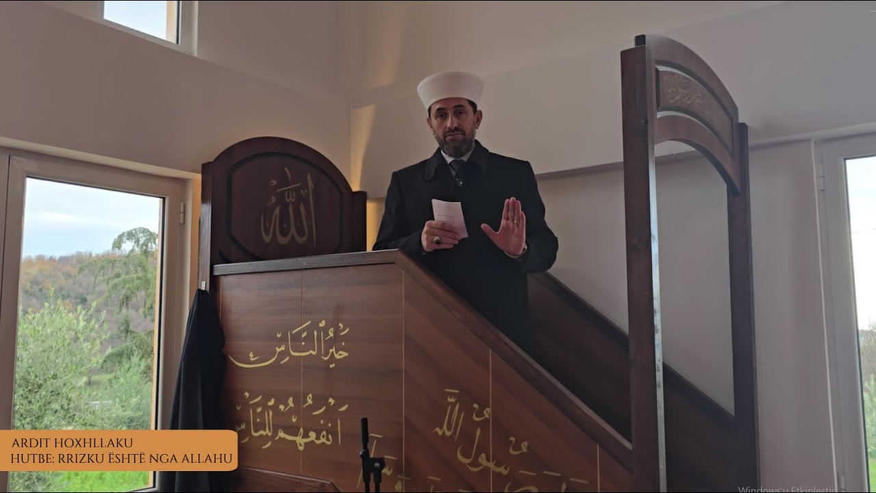 HUTBE: RRIZKU ËSHTË NGA ALLAHU
