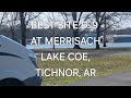 BEST SITE D-9 AT MERRISACH LAKE CORP OF ENGINEERS PARK BY TICHNOR ARKANSAS