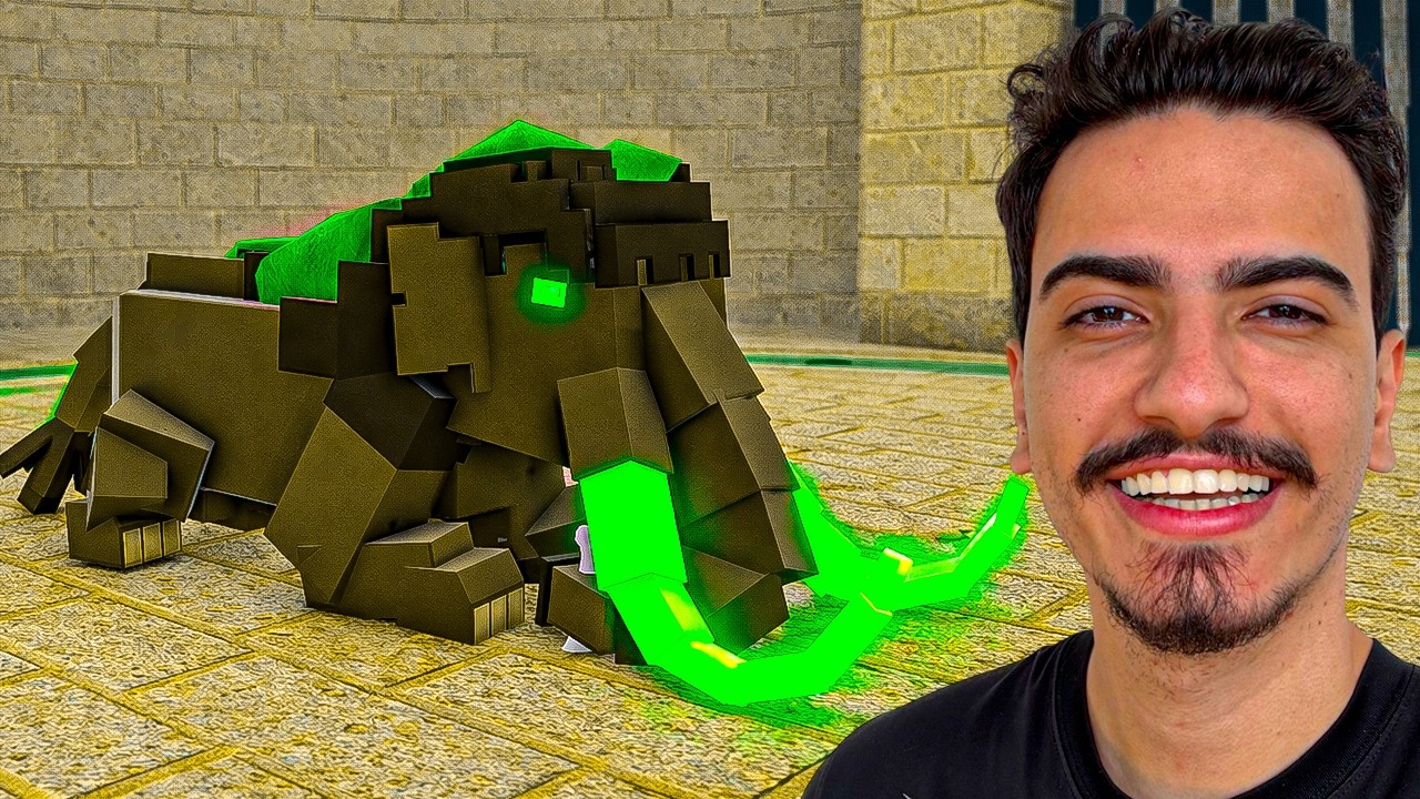 DOMESTIQUEI o MAMUTE DA SELVA no 99 NOITES NA FLORESTA 🦣🪈