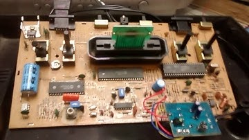 Testando o modulo AV_Atari no Atari Milmar Dactar