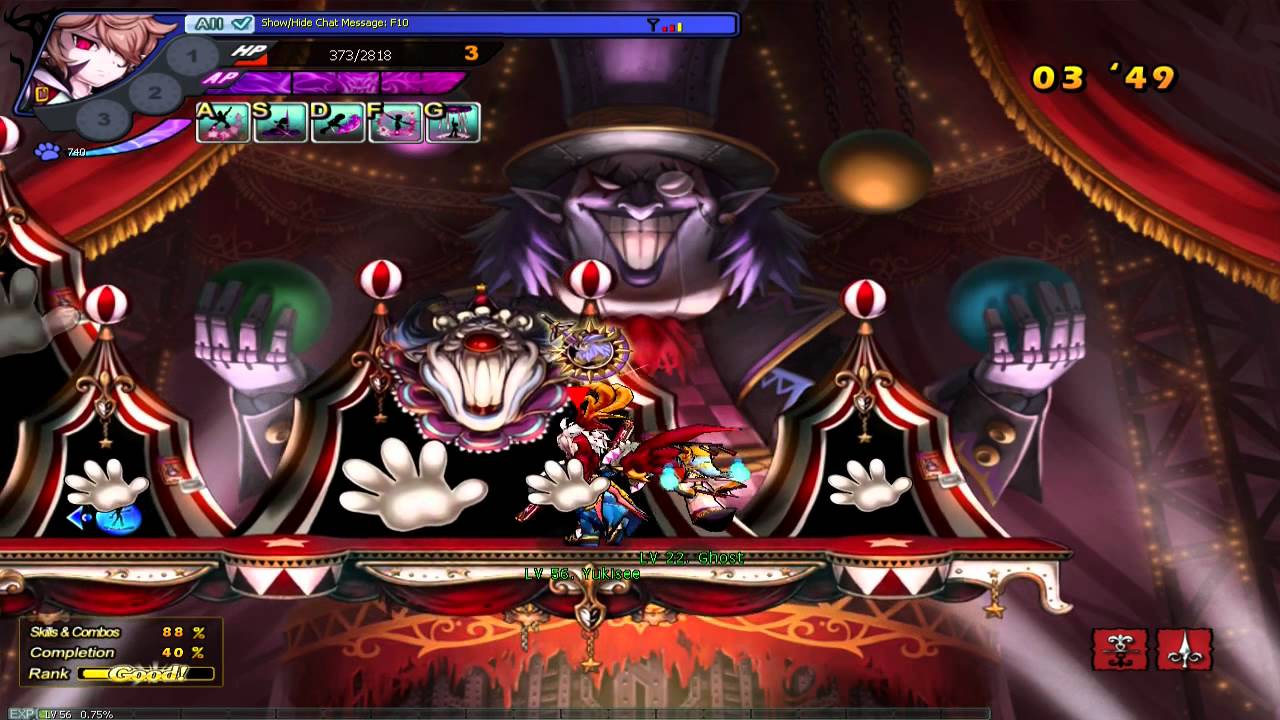 Grand Chase Nightmare Circus Hard Mode
