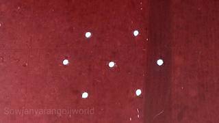 Aanimadham special Flower rangoli🍀 simple rangoli 🍀Flower easy rangoli🍀Muggulu design