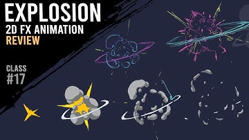 Explosion animation review ["Basics of 2D FX" course]