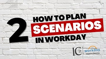 How to Plan Scenarios in Workday Adaptive Planning