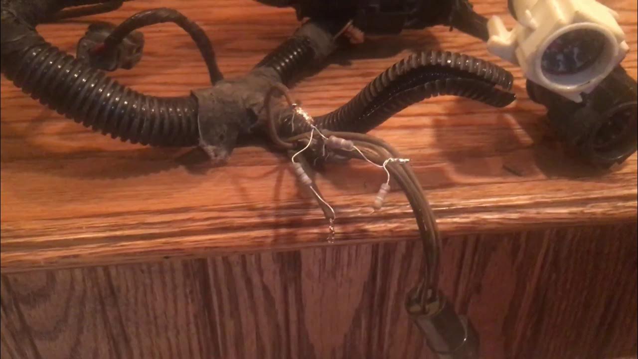 Ford 5.0 EFI Harness EGR Delete with resistors Series 2 Video 6 YouTube