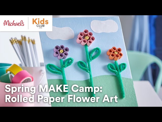 Paper flower-making workshops at the Mill of Kintail