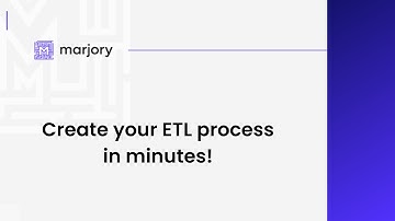 ETL process with Marjory