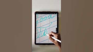 Neon lettering tutorial in procreate #shorts #trending #youtubeshorts #procreate