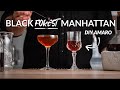 Homemade amaro recipe  tasty black manhattan riff