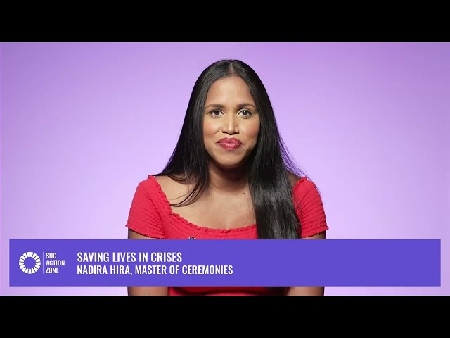SAVING LIVES IN CRISES