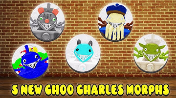 UNLOCK ALL 5 NEW MORPHS in Choo Charles Morphs - UPDATE | ROBLOX