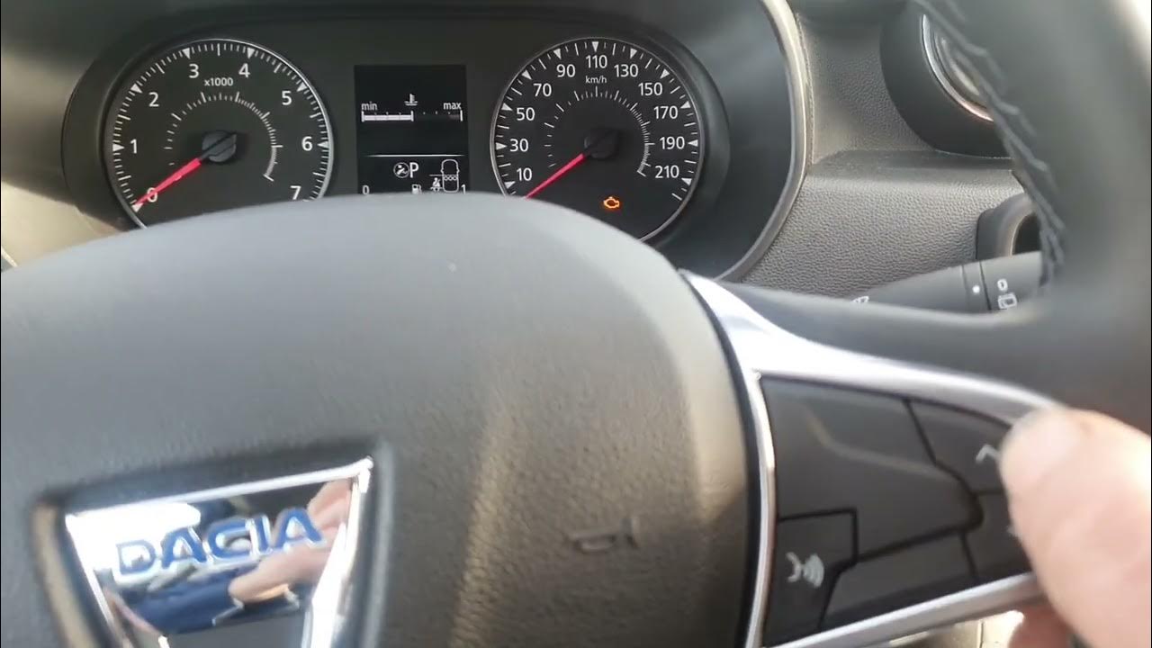 How to reset tire pressure light on a Dacia Sandero YouTube