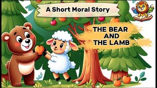 The bear and the lamb| Short stories|moral stories| a life lesson |@iquukidsTV