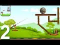 Catapult Game Walkthrough Part 2 / Android Gameplay HD