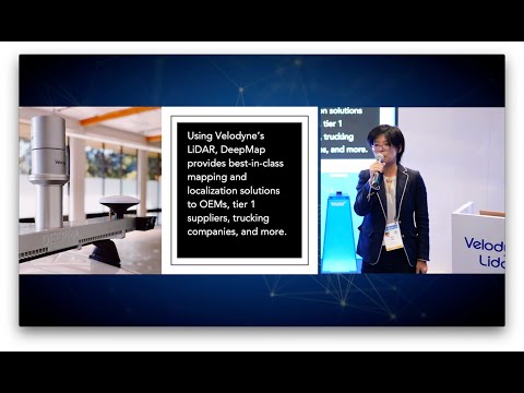 DeepMap at Velodyne Lidar Booth CES 2020