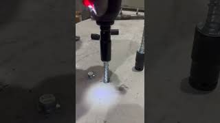 How to install Hexagon Flange Head Concrete Screw Bolt Anchors