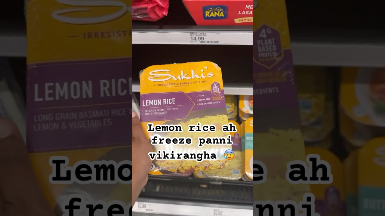 Freeze pana lemon rice ah 1000rs ku vikirangha 