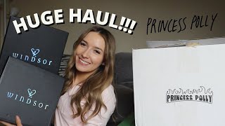 HUGE HAUL!! PRINCESS POLLY, WINDSOR &amp; MORE! / VLOGMAS DAY 3!