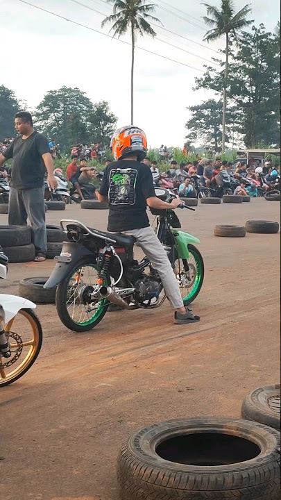 Setting suzuki smash sirkuit pakisaji jepara #shorts #fyp #reels #dragbike #balapliar