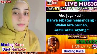 Dinding Kaca ( Karaoke ) duet Mesra Bareng Najwa