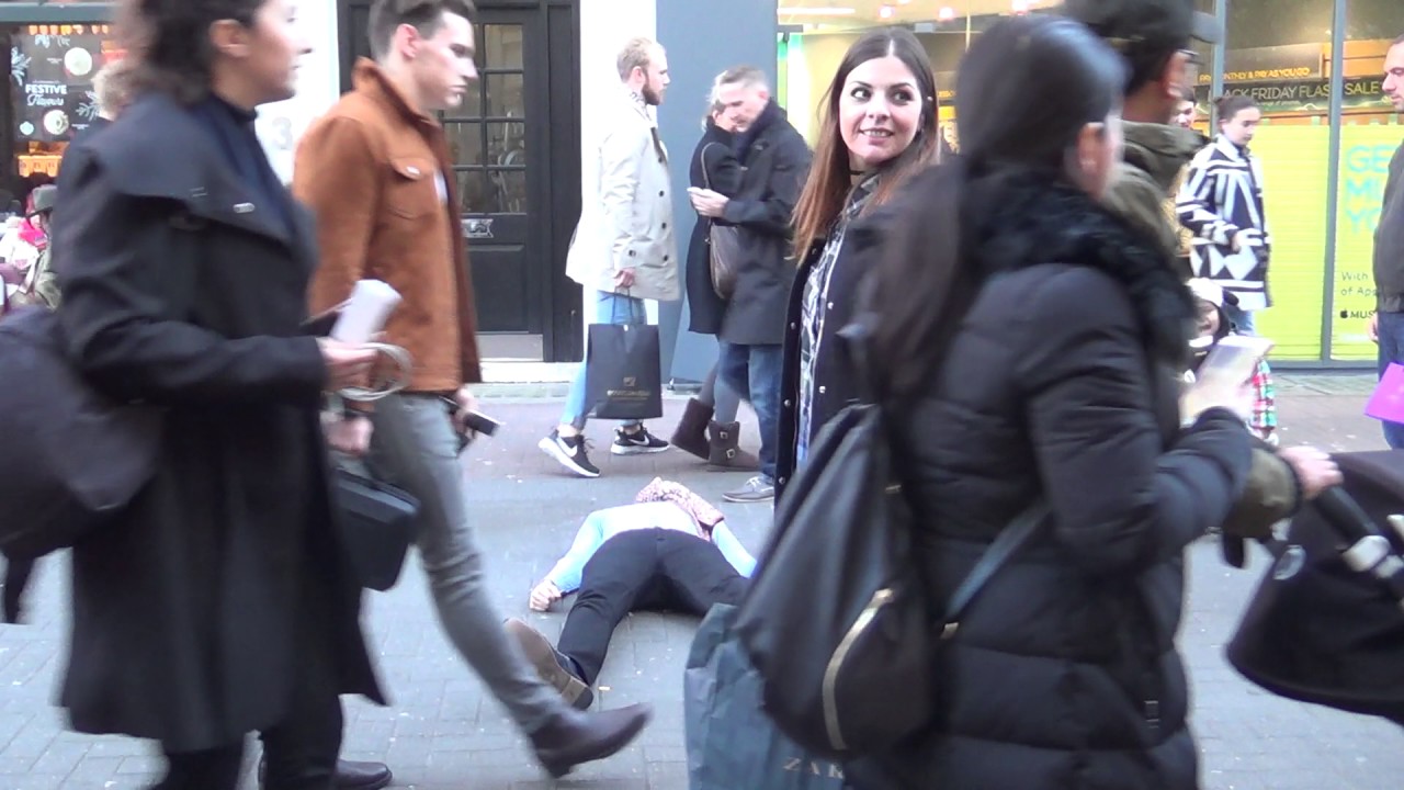 Laying Down in the Street Challenge - Social Experiment