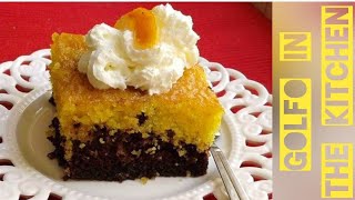 Ραβανι Διχρωμο Σιροπιαστο Αφρατο Σαν Παντεσπανι Με Υλικα Που Εχουμε Ολοι Σπίτι Μας