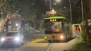 SMRT OC500LE [SMB107L] on 985 departing Opp Blk 210 [8:29PM]