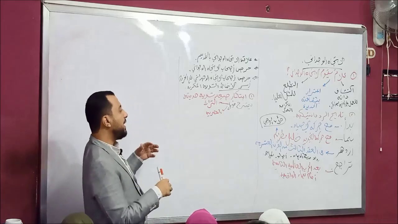 أدب المدرسة الرومانتيكية - الأستاذ وليد محسن