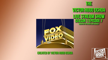 The Victor Hugo Ochoa Live Stream Show Season 1 Episode 7: Making of Fox Video Logo Remakes