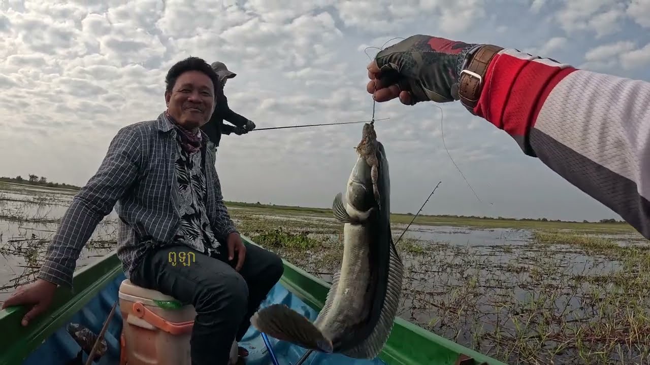 មានតមានតែទន្លេសាបជាទីពឹង  #ទន្លេសាបនៃក្តីសង្ឃឹម #លេងមាត់ជ្រោយ #ក្នុងសារាយ #ជាយព្រៃ