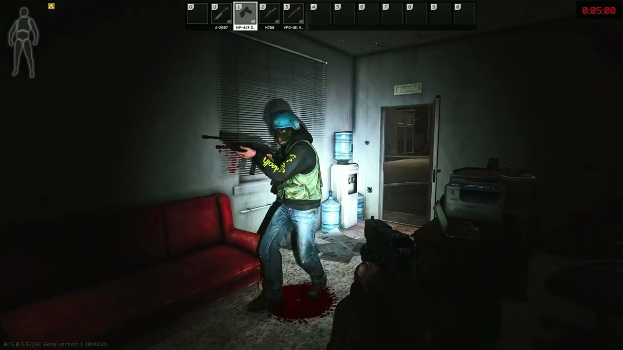 EFT: 15.0 Scav making a pizza of blood