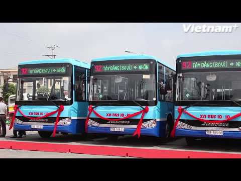 Video Hà Nội mở thêm 3 tuyến buýt mới, 