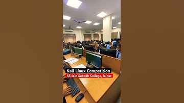 Kali Linux Competition in #jaipur 😳 Free #hacking training in #jaipur 🔥 hacker vlog