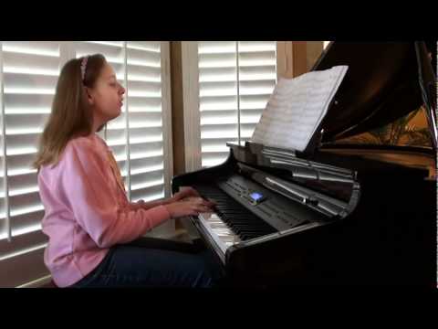 Mackenzie Cook Playing Piano and Singing Shout To ...