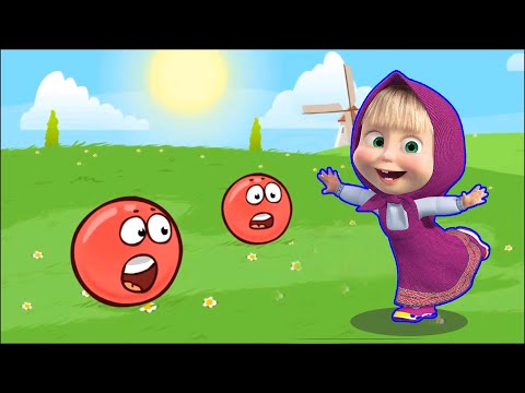 Red Ball 4 vs Masha and the Bear vs Big Bos