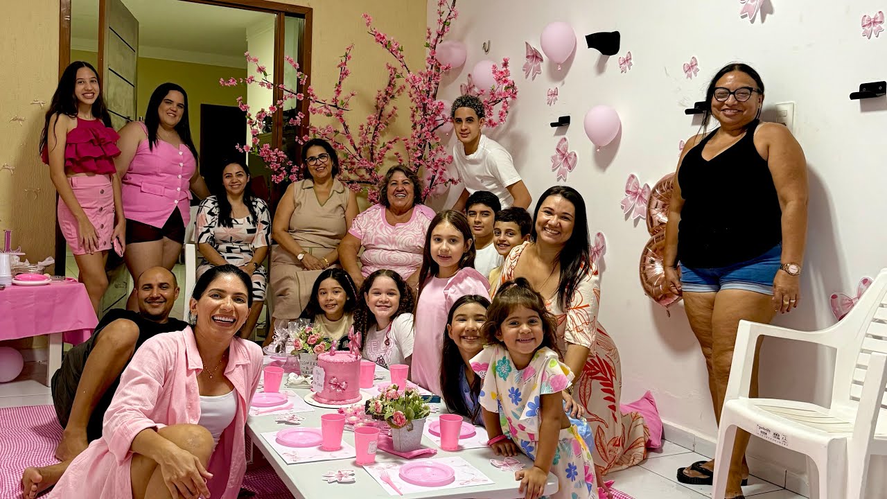 Piquenique de Ana Laura 8 anos é muita diversão 🤩 