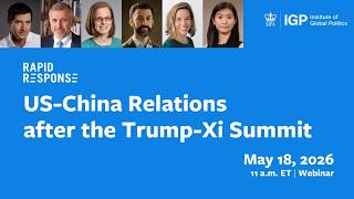US-China Relations after the Trump-Xi Summit