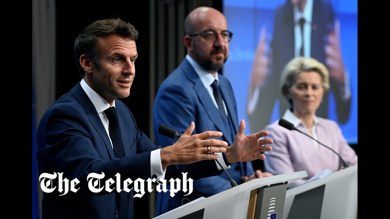 European Council President grants Ukraine EU candidate status in 'historic moment'